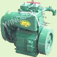 Doble Cilindro Typr Ventilador del motor